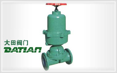 G6B41F(無襯里)、G6B41Fs(襯氟塑料)氣動隔膜閥(常閉型)