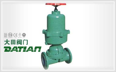 G6B41F(無襯里)、G6B41Fs(襯氟塑料)氣動隔膜閥(常閉型)